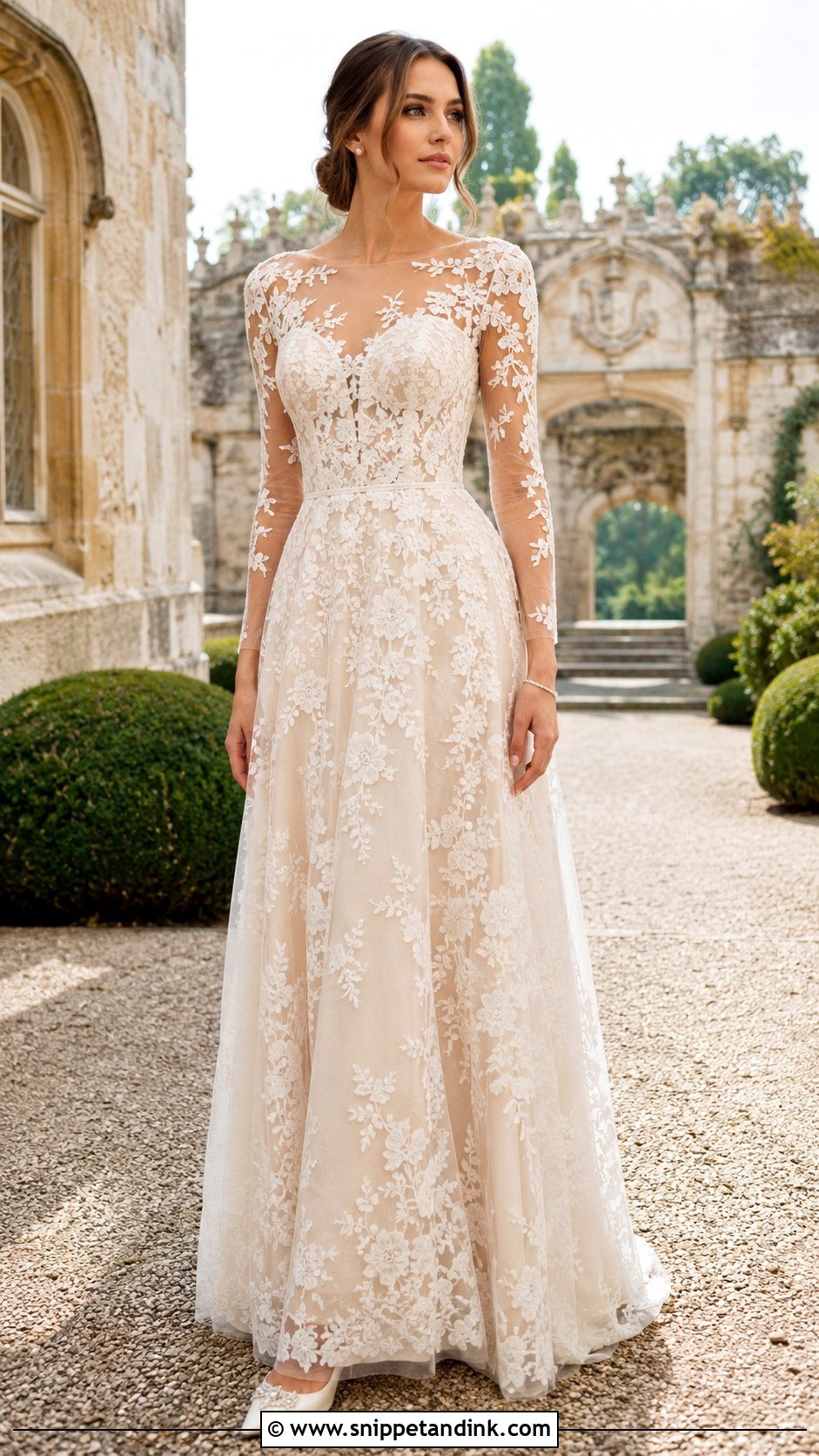 Fairy Lace Wedding Dress - Snippet and Ink - 30 Whimsical Wedding Dress Fairies Ideas
