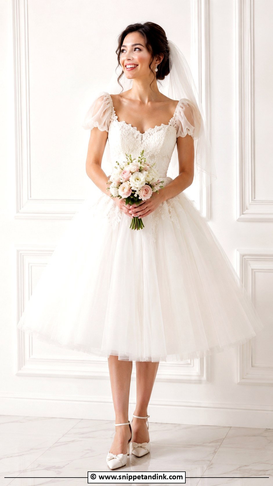 Fairy Princess Short Wedding Dress - Snippet and Ink - 25 Fairy Princess Wedding Dress Ideas