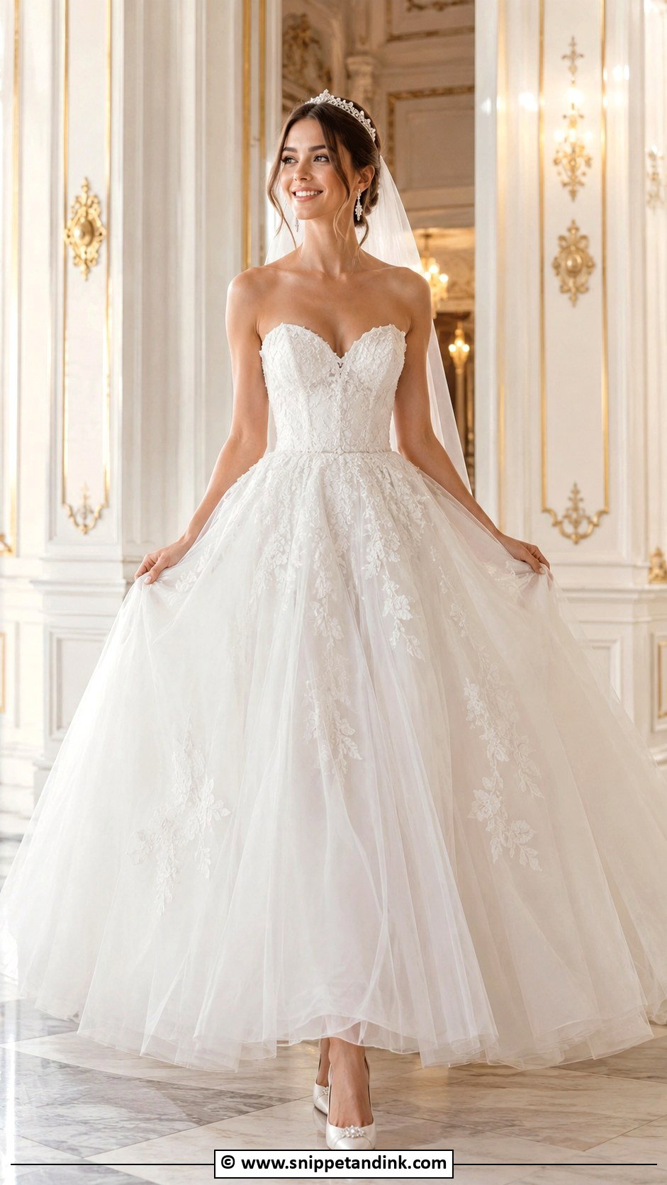 Fairy Tale Ball Gown Wedding Dress - Snippet and Ink - 35 Whimsical Wedding Dress Ideas