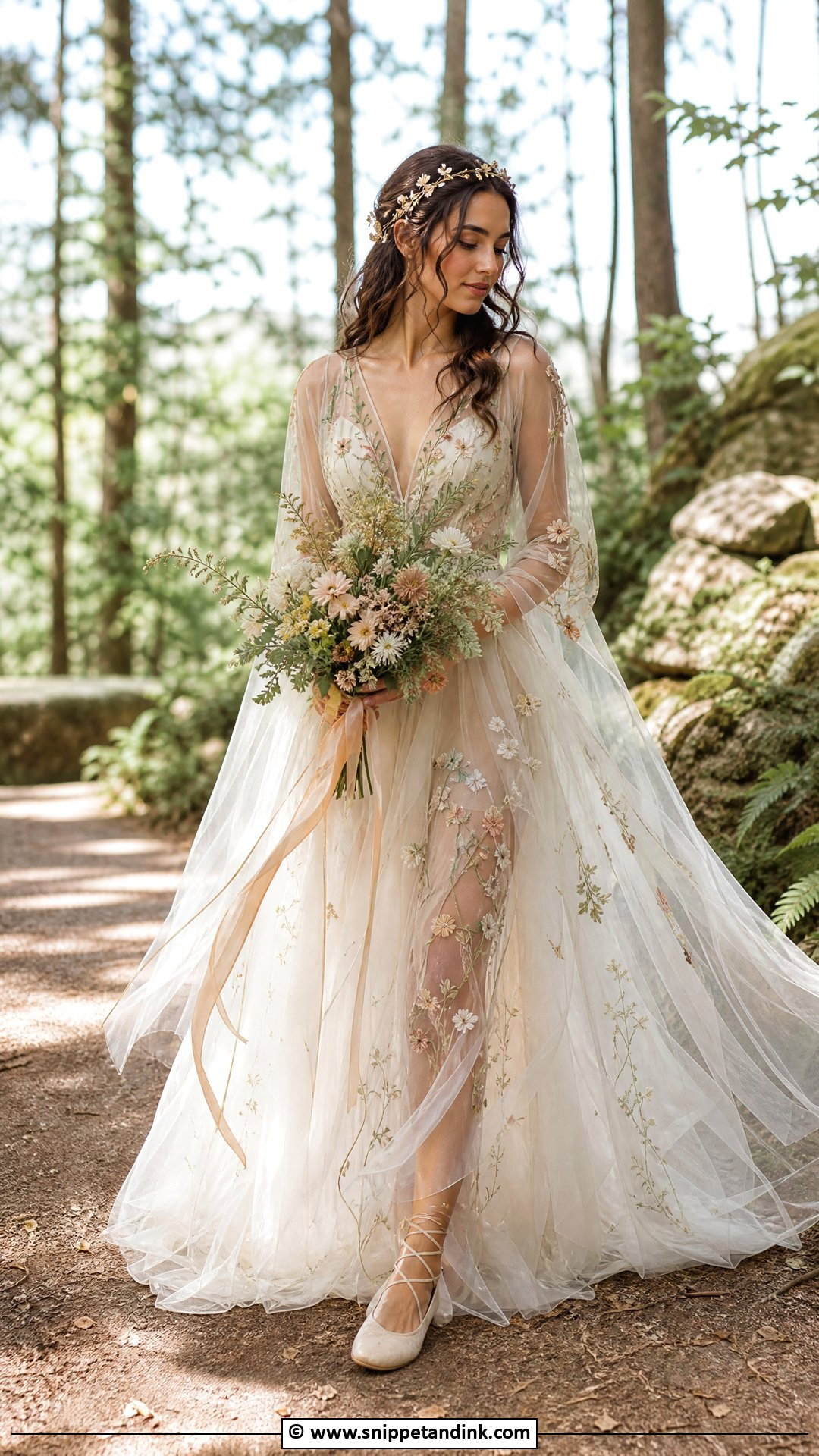 Fairy Wedding Dress - Snippet and Ink - 35 Ethereal Wedding Dress Ideas