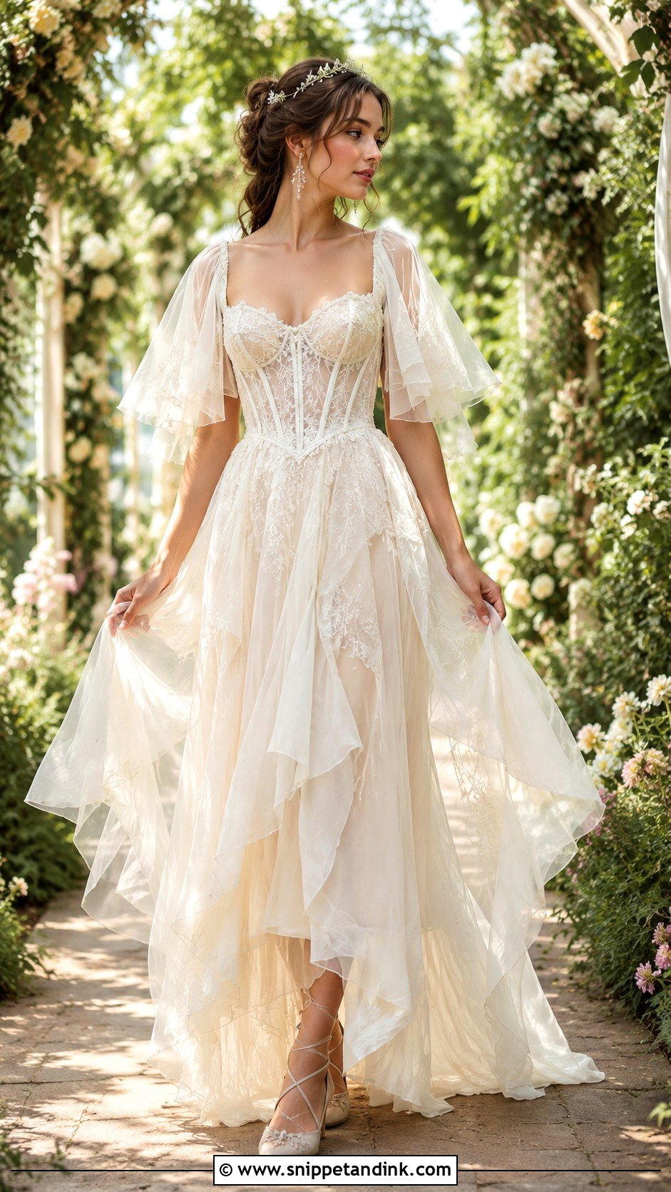 Fairy Wedding Dress - Snippet and Ink - 30 Whimsy Wedding Dress Ideas