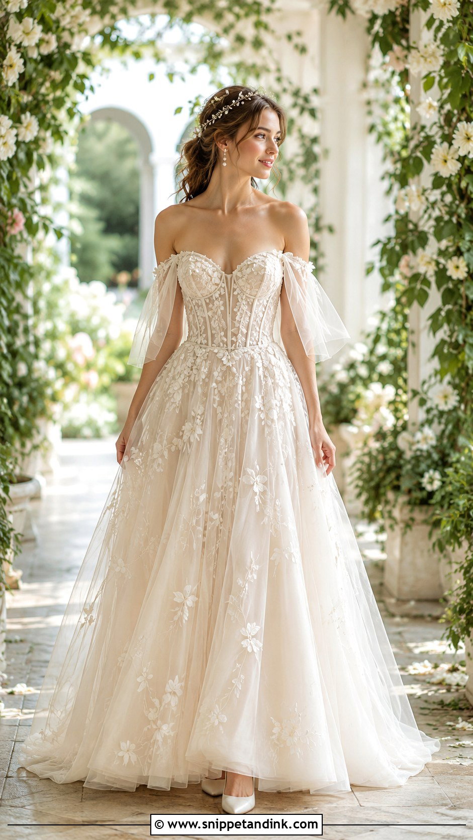 Fairy Wedding Dress - Snippet and Ink - 20 Mythical Wedding Dress Ideas