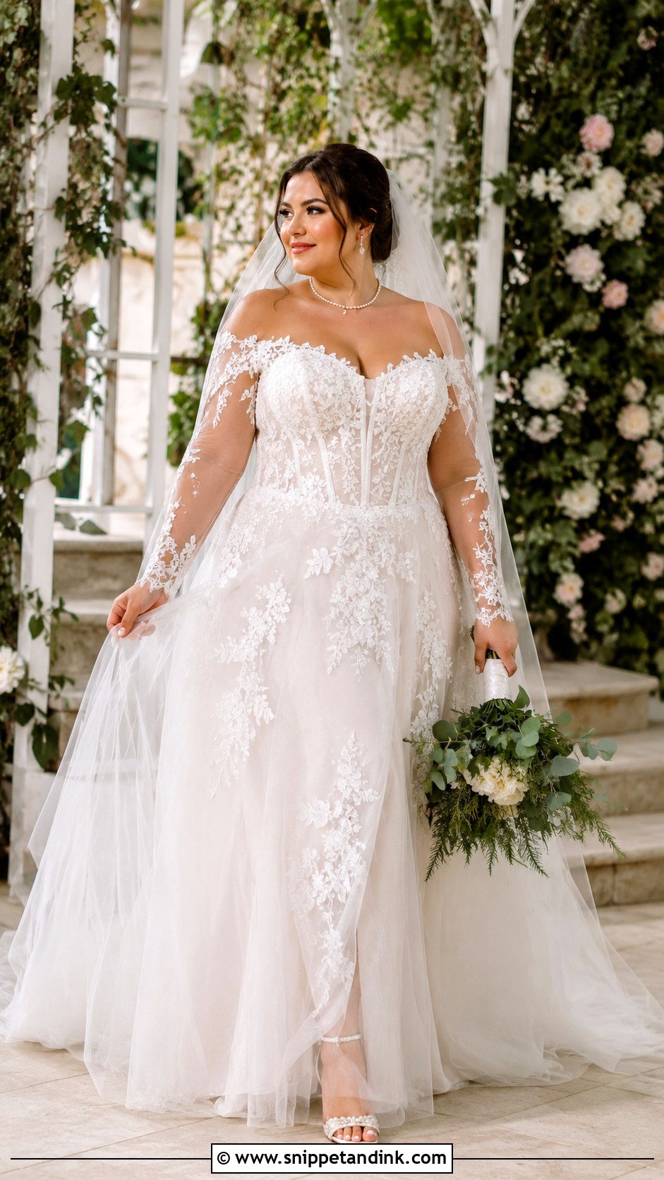 Fairy Wedding Dress For Plus Size Bride - Snippet and Ink - 30 Whimsical Wedding Dress Fairies Ideas