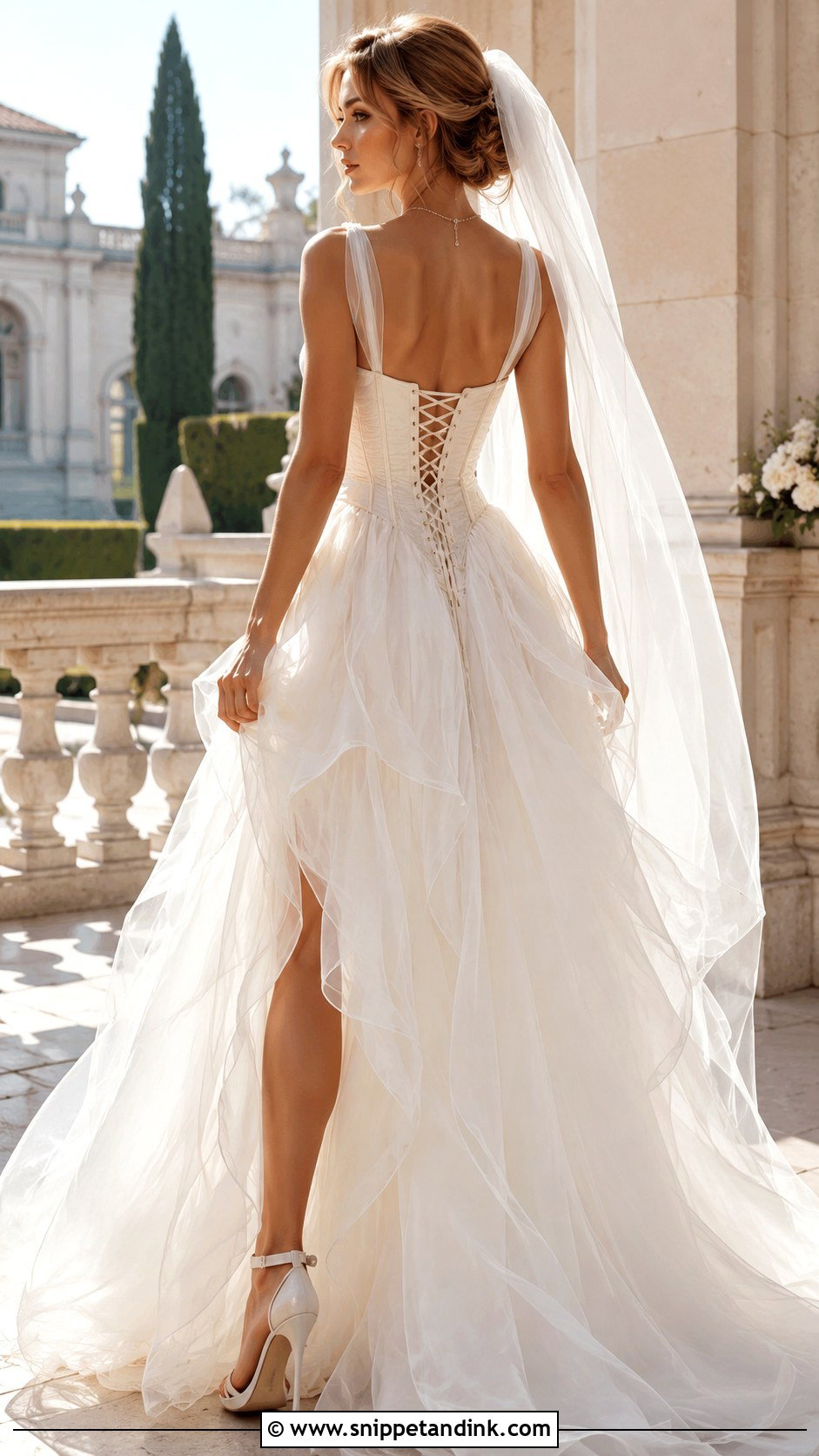 Fairy Wedding Dress With Corset - Snippet and Ink - 30 Whimsical Wedding Dress Fairies Ideas