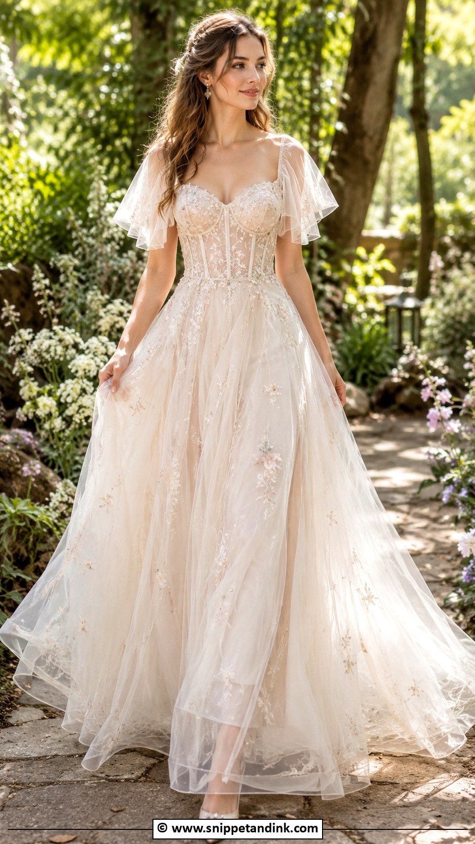 Fairycore Wedding Dress - Snippet and Ink - 30 Fairytale Wedding Dress Ideas