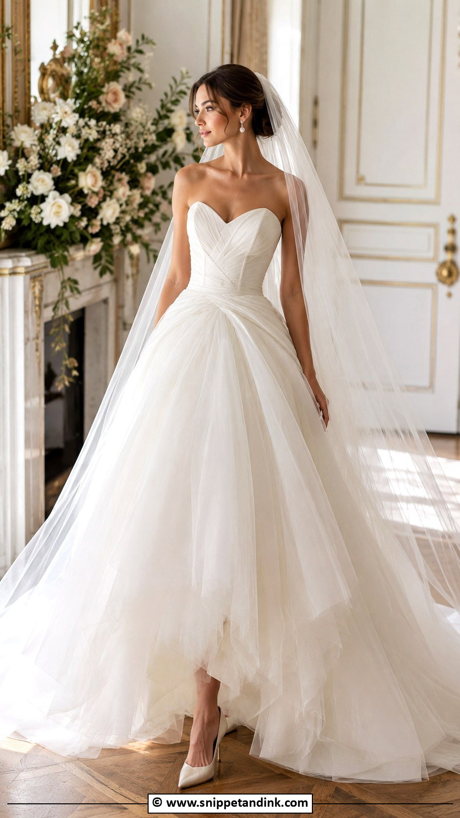 Fairytale Ball Gown Wedding Dress - Snippet and Ink - 30 Fairytale Wedding Dress Ideas