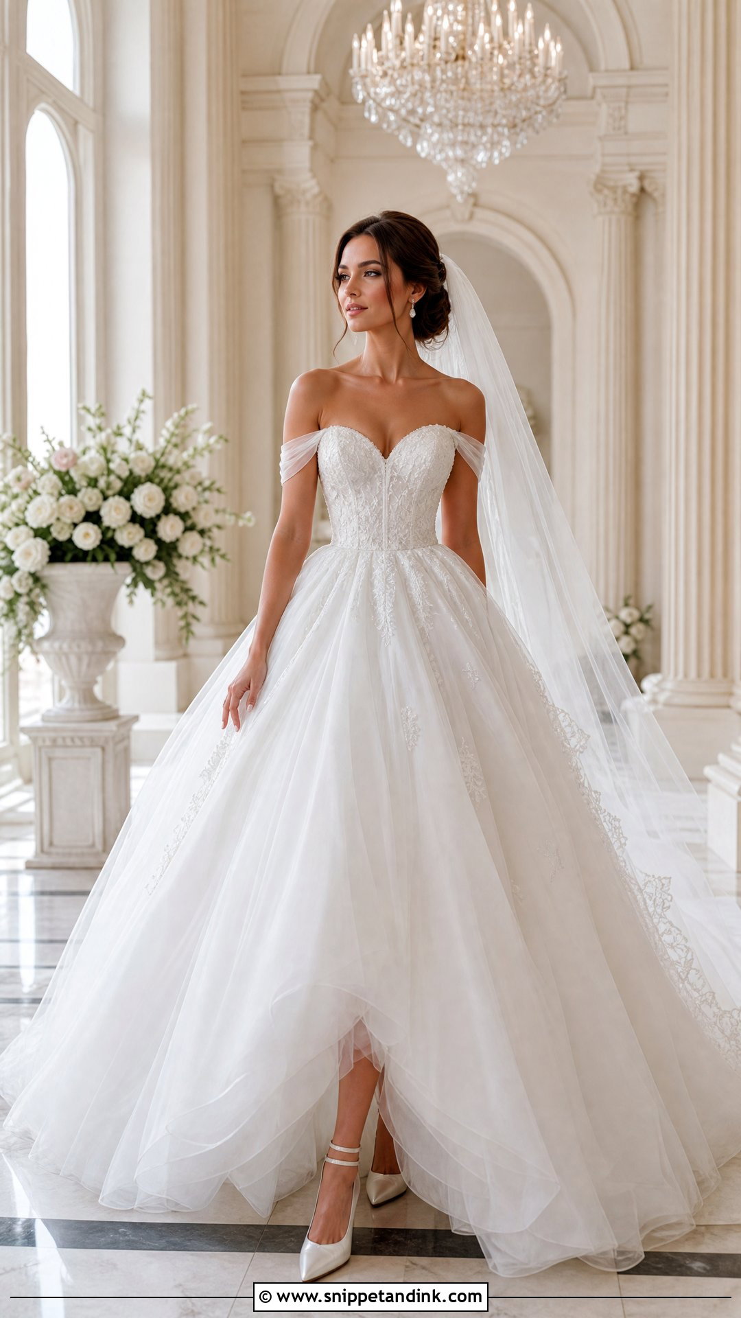 Fairytale Ball Gown Wedding Dress - Snippet and Ink - 25 Magical Wedding Dress Ideas