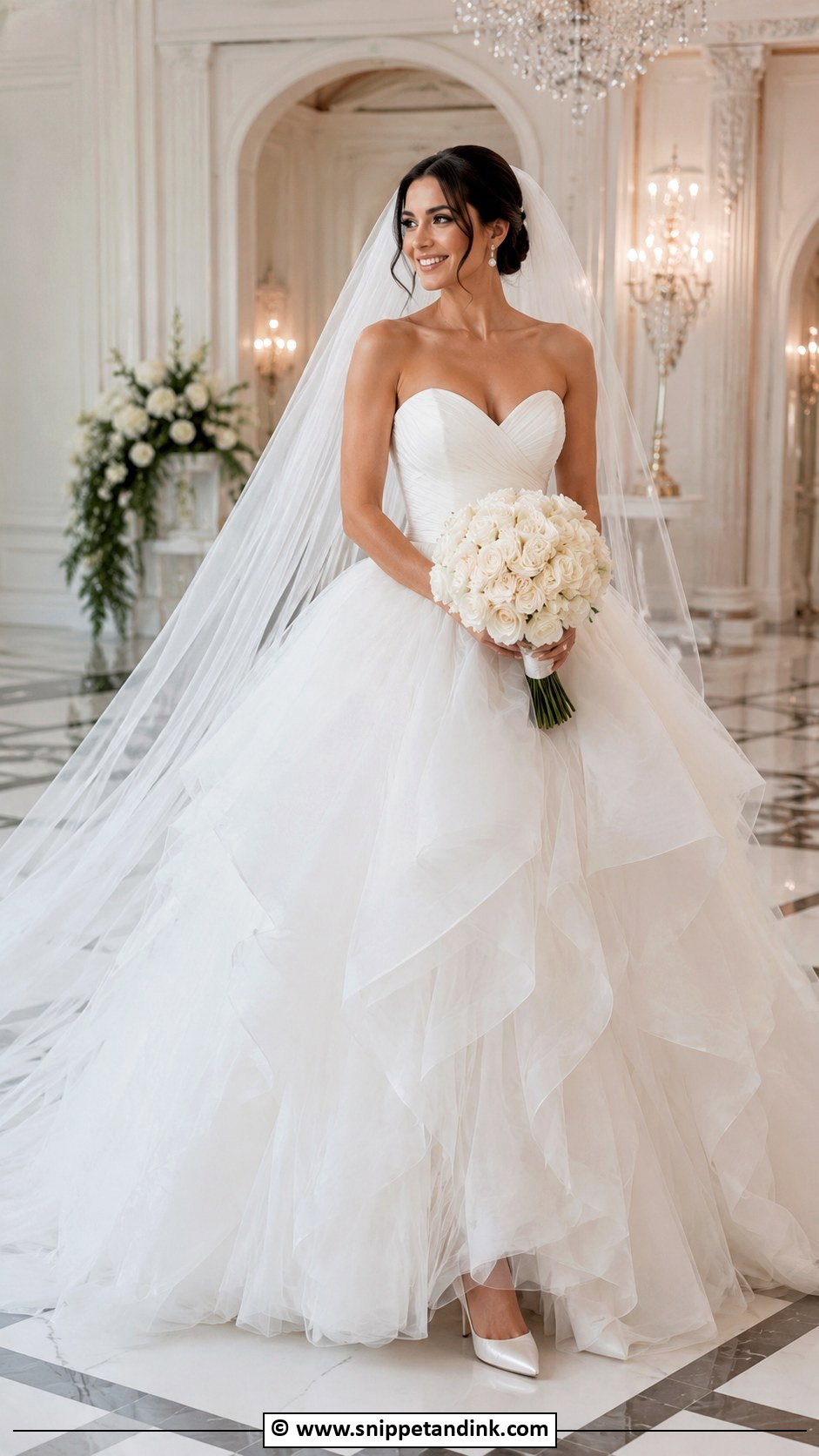 Fairytale Ball Gown Wedding Dress - Snippet and Ink - 30 Fairytale Wedding Dresses