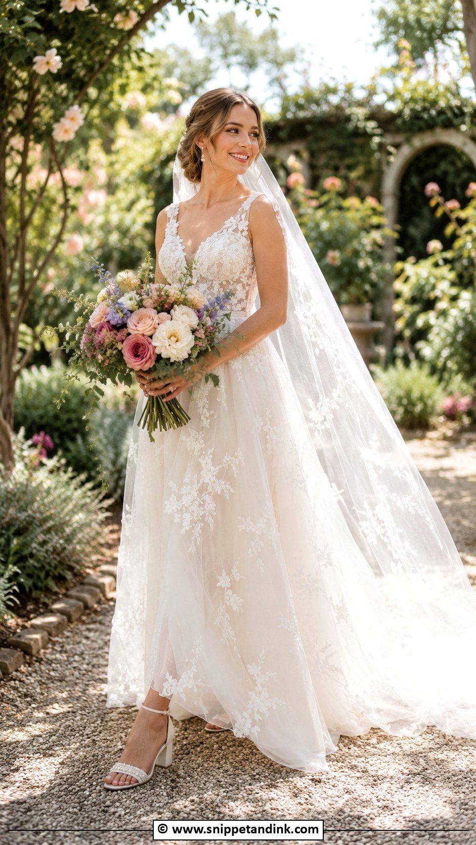 Fairytale Garden Wedding Dress - Snippet and Ink - 30 Fairytale Wedding Dresses