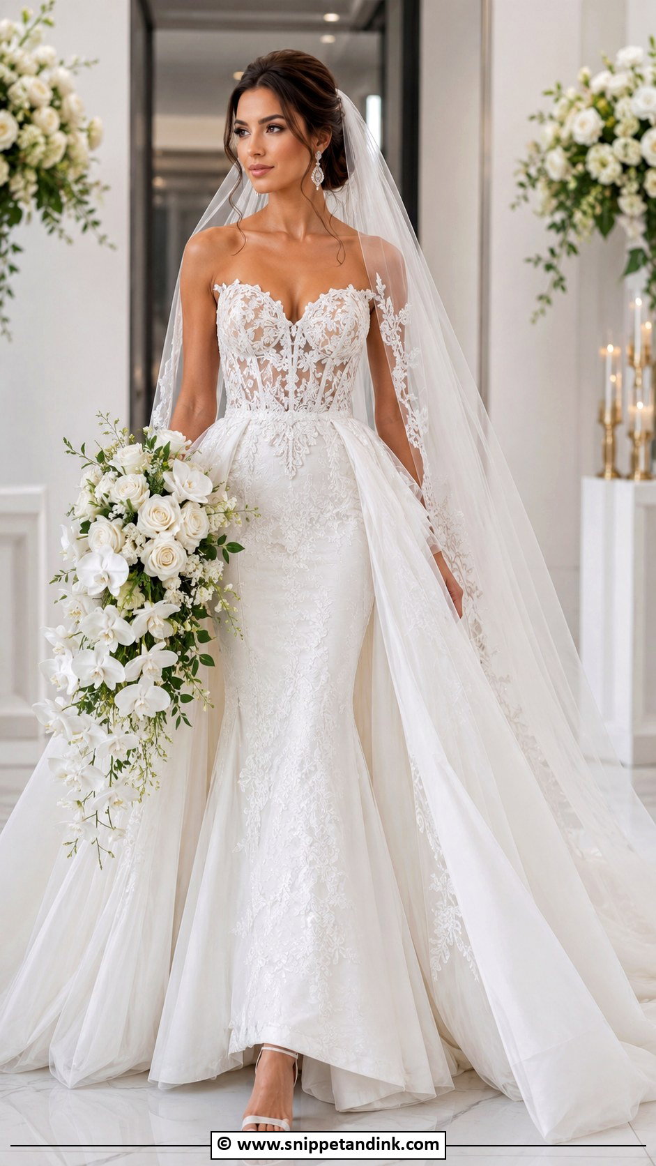 Fairytale Mermaid Wedding Dress - Snippet and Ink - 30 Fairytale Wedding Dresses