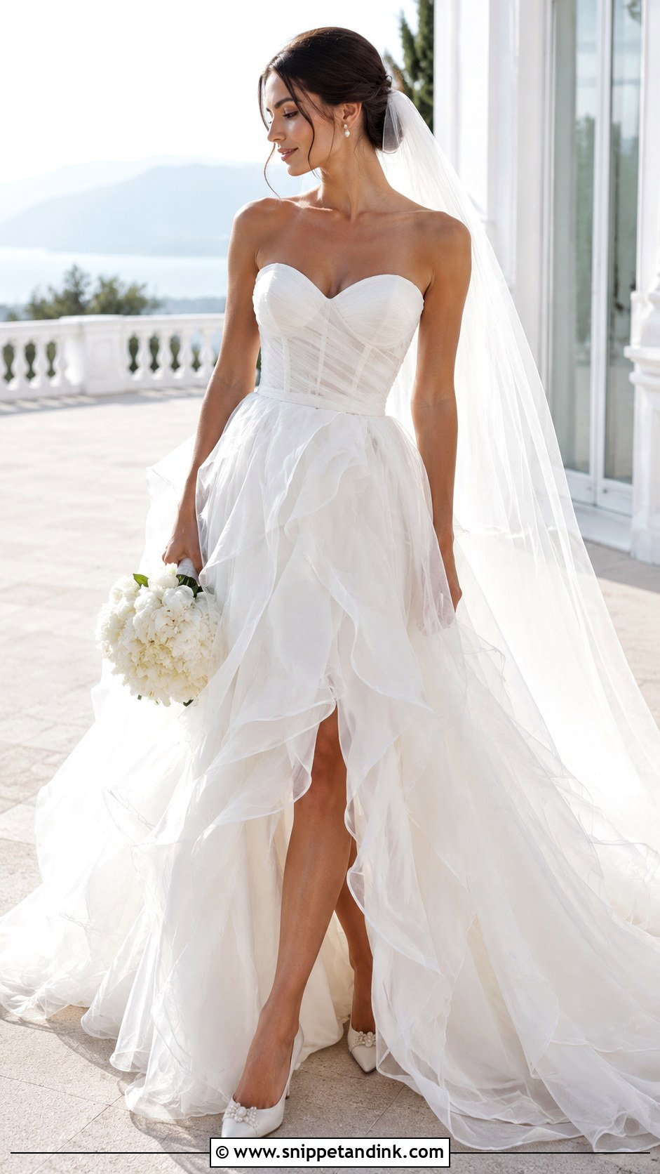 Fairytale Organza Wedding Gown - Snippet and Ink - 25 Fairytale Wedding Gown Ideas
