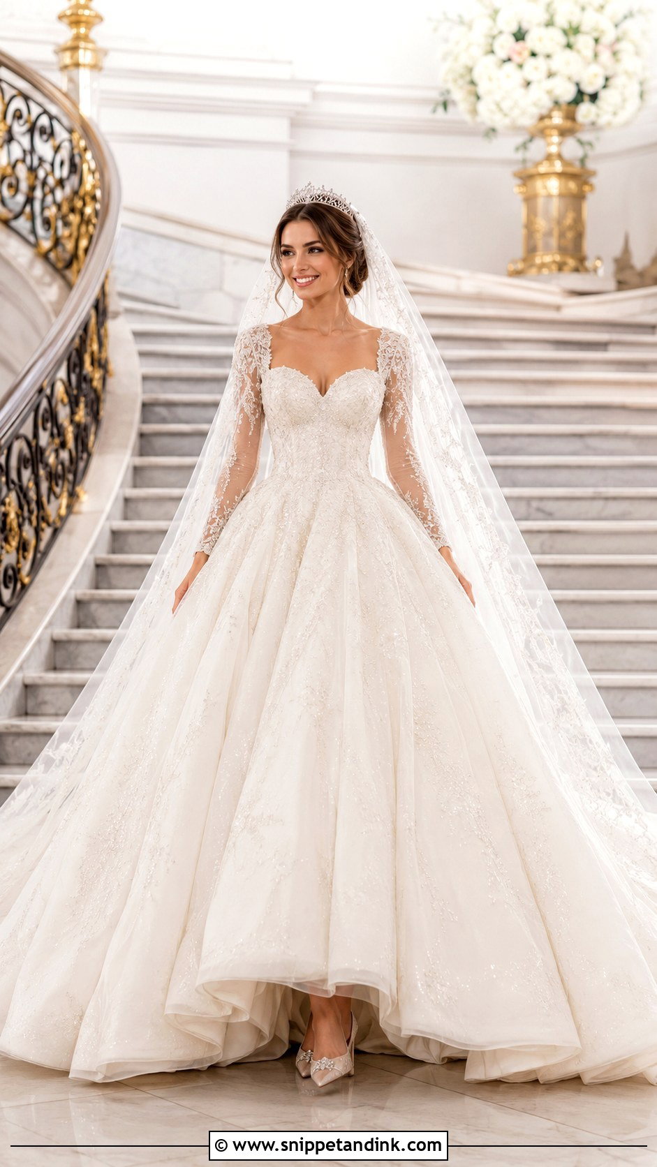 Fairytale Princess Wedding Dress - Snippet and Ink - 25 Fairytale Wedding Gown Ideas