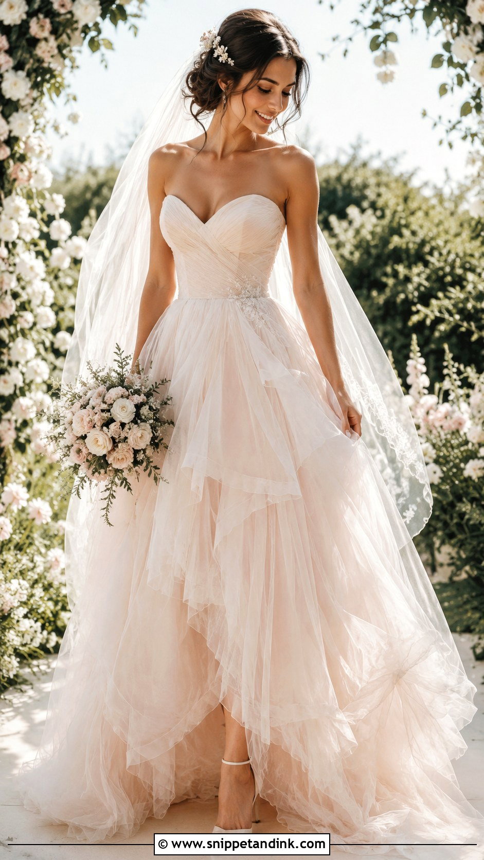 Fairytale Tulle Wedding Dress - Snippet and Ink - 25 Fairytale Wedding Gown Ideas