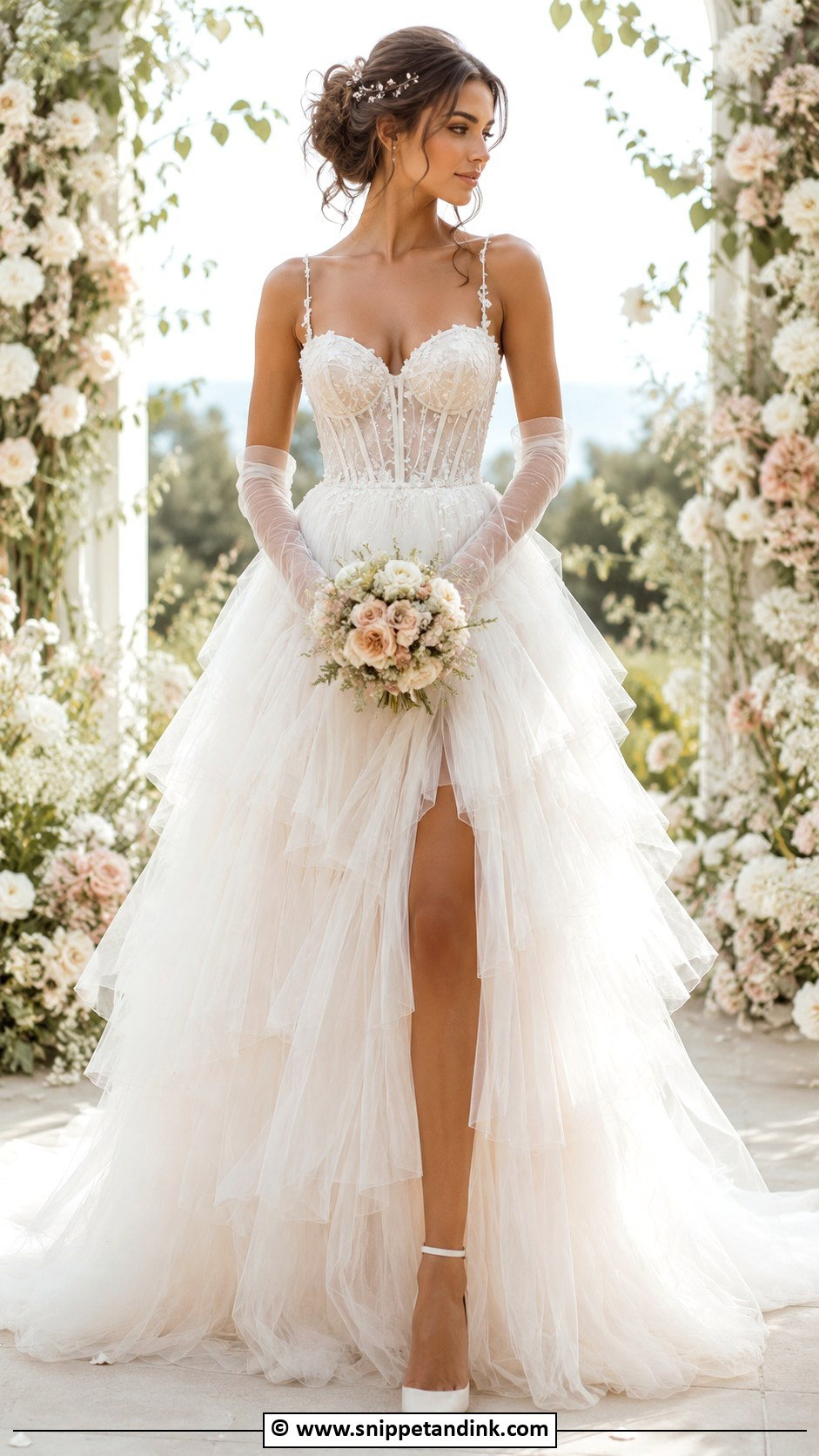 Fairytale Tulle Wedding Dress - Snippet and Ink - 30 Fairytale Wedding Dresses