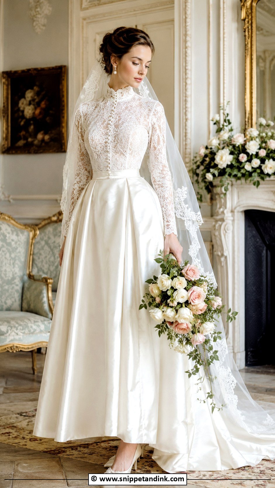 Fairytale Vintage Wedding Dress - Snippet and Ink - 30 Fairytale Wedding Dresses