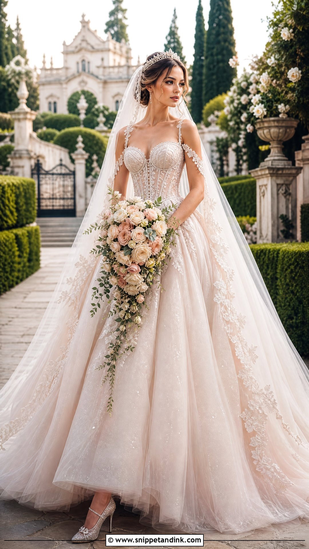 Fairytale Wedding Dress - Snippet and Ink - 20 Wedding Dress Theme Ideas