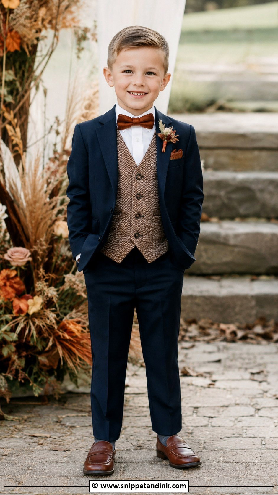 Fall Wedding Boys Outfit - Snippet and Ink - 30 Boys Wedding Outfit Ideas