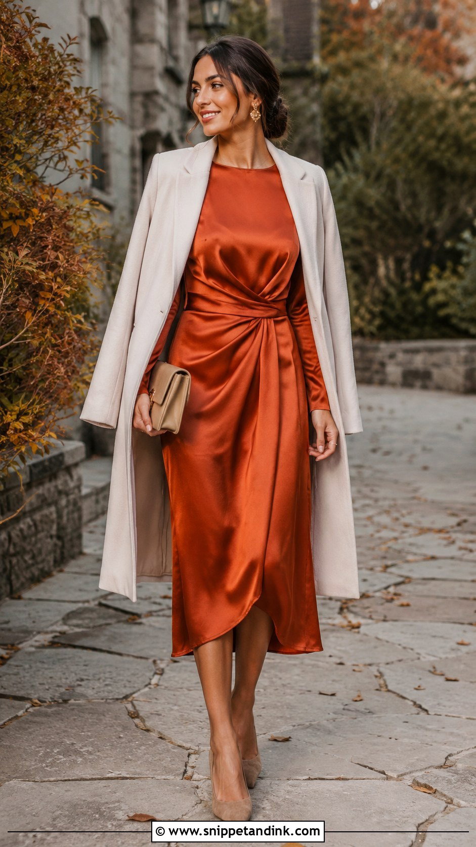 Fall Wedding Outfit - Snippet and Ink - 25 Wedding Outfits Ideas for Women
