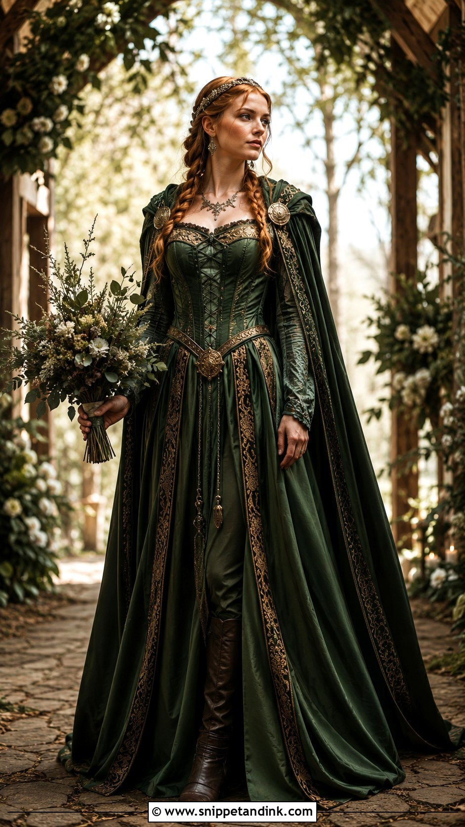 Fantasy Viking Wedding Dress - Snippet and Ink - 30 Viking Wedding Dress Ideas