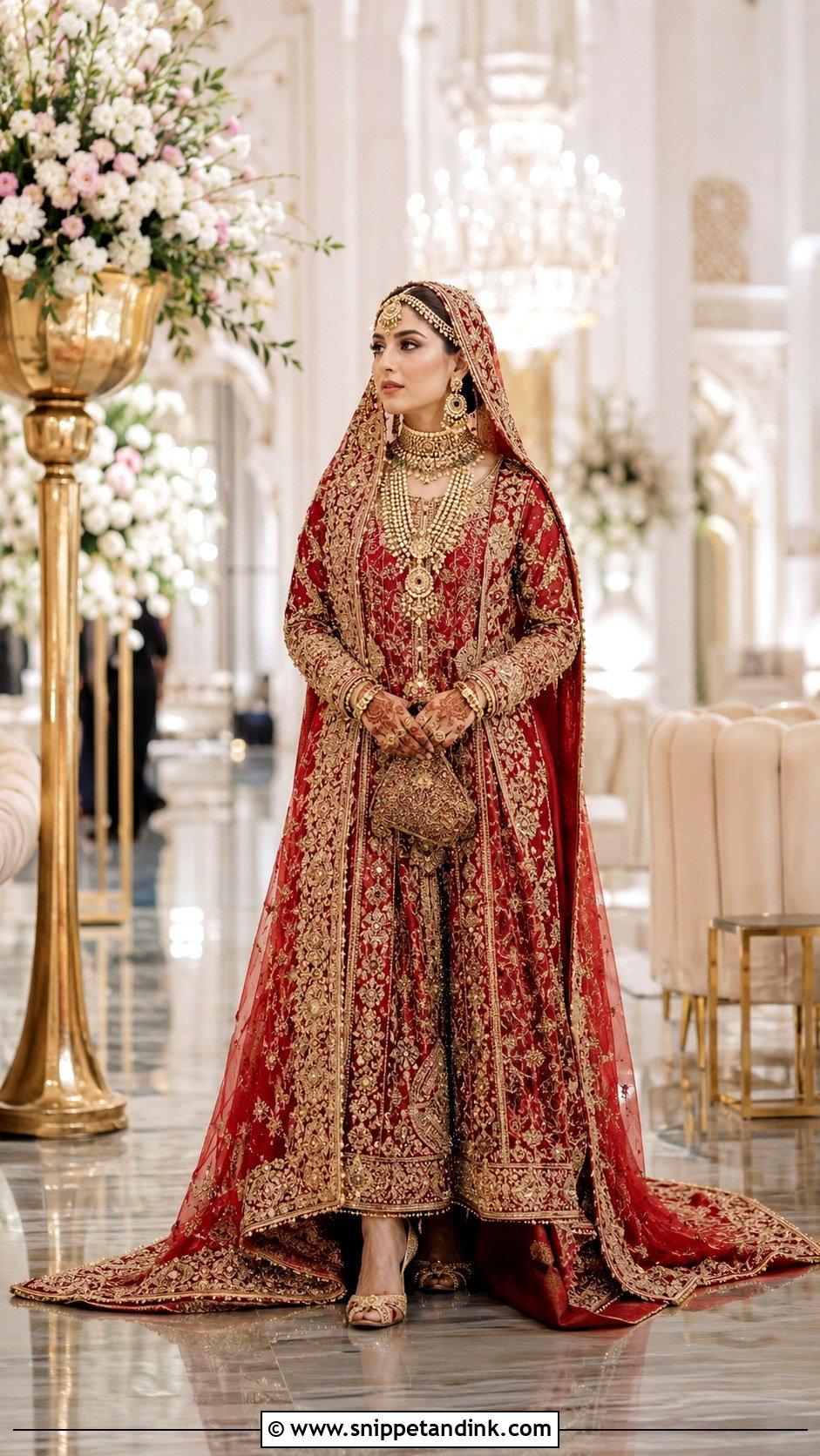 Farshi Lehenga Pakistan - Snippet and Ink - 25 Bridal Dresses Pakistan