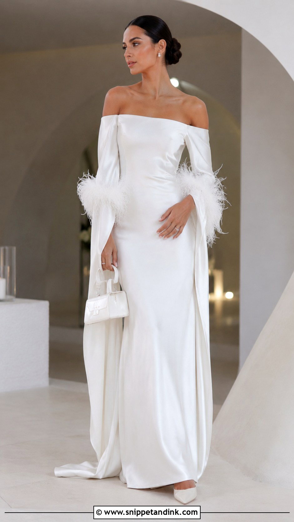 Feather Wedding Dress - Snippet and Ink - 25 Avant Garde Wedding Dress Ideas