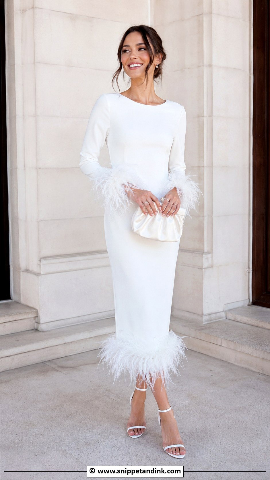 Feather Wedding Dress - Snippet and Ink - 25 Untraditional Wedding Dress Ideas