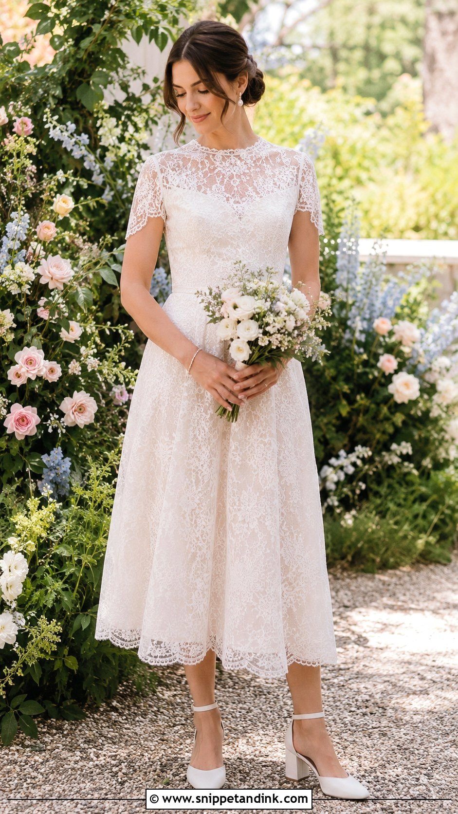 Feminine Lesbian Wedding Outfit - Snippet and Ink - 30 Lesbian Wedding Outfits
