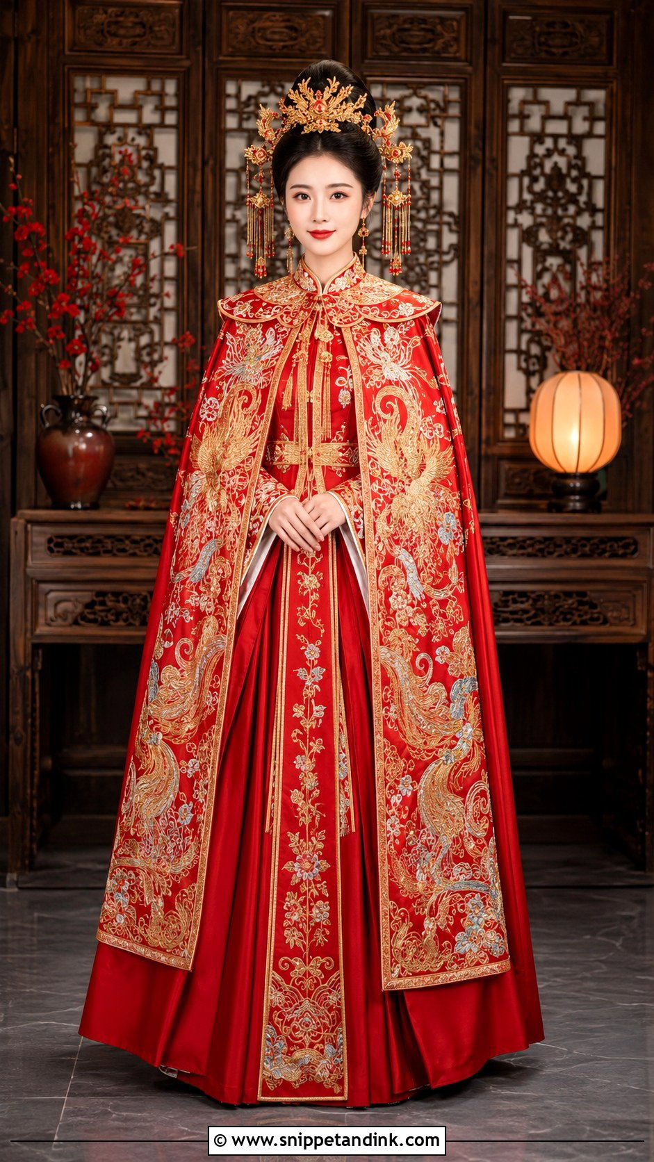 Fengguan Xiapei Wedding Dress - Snippet and Ink - 20 China Wedding Dress Ideas