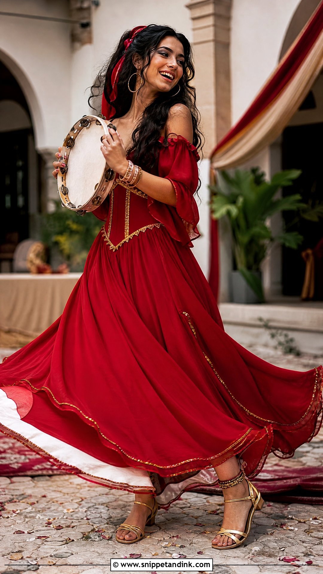 Festival Princess Esmeralda Dress - Snippet and Ink - 20 Princess Esmeralda Ideas