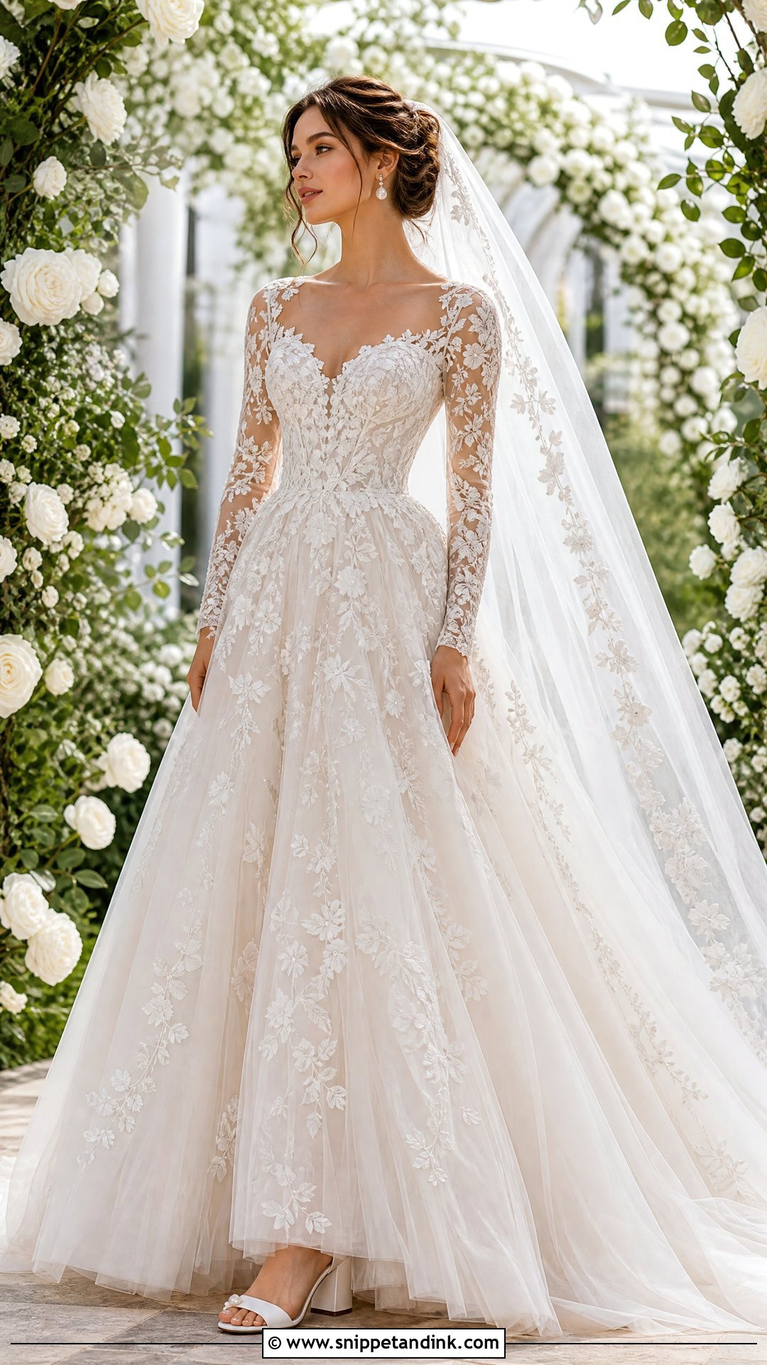 Feyre Spring Court Wedding Dress - Snippet and Ink - 25 Feyre Wedding Dress Ideas