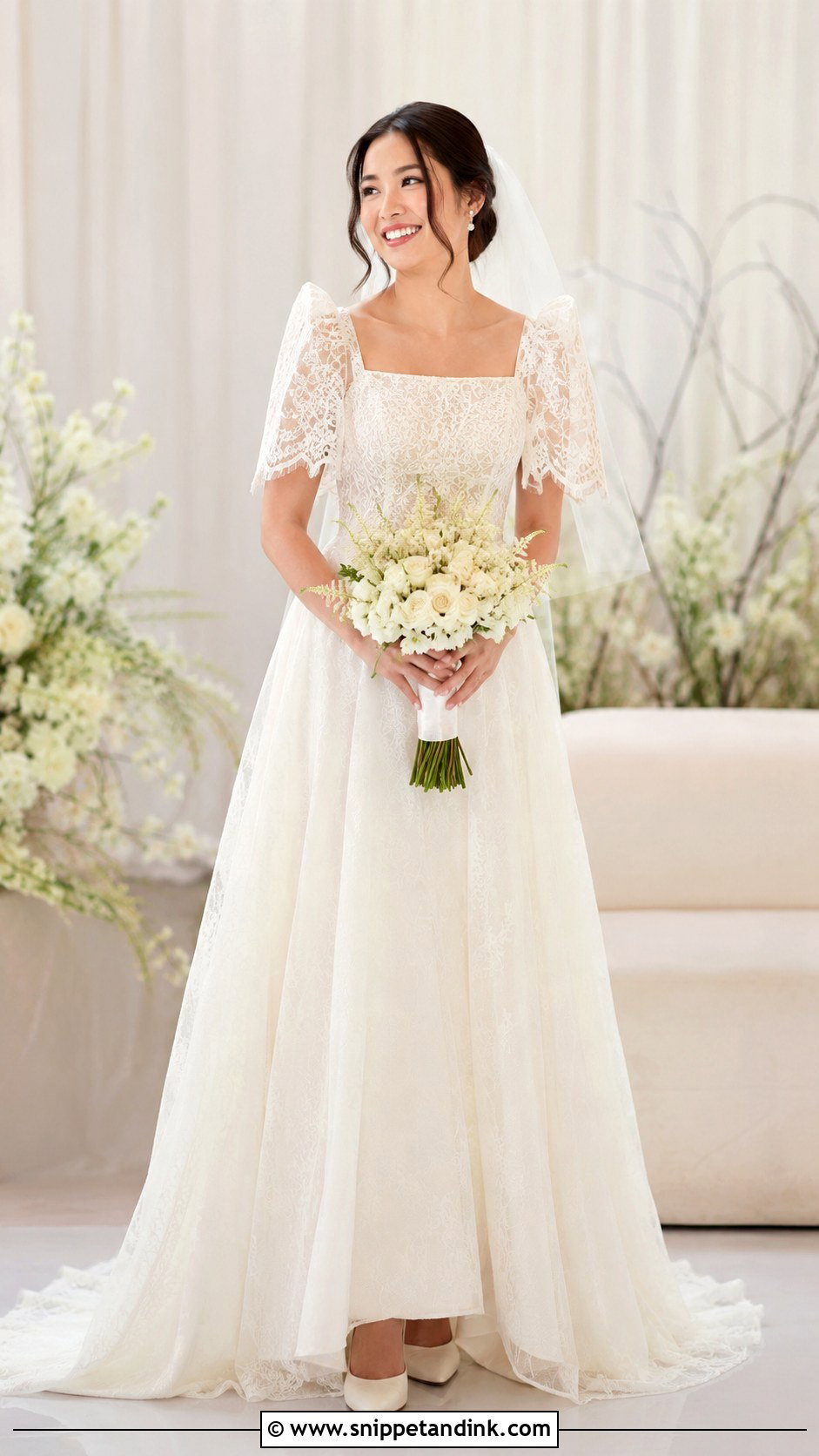 Filipiniana Lace Wedding Dress - Snippet and Ink - 30 Filipiniana Wedding Dress Ideas