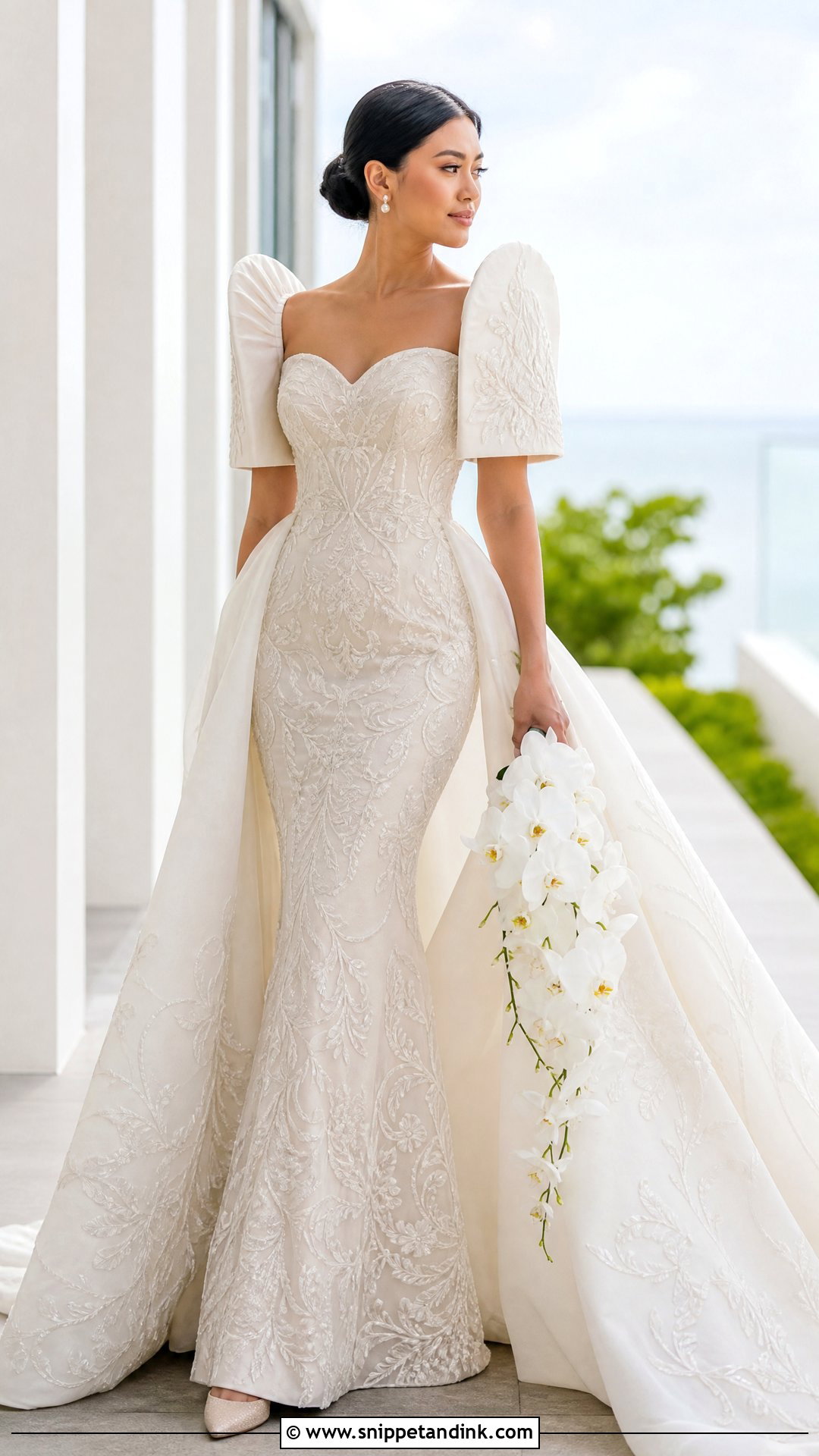 Filipiniana Mermaid Wedding Dress - Snippet and Ink - 20 Traditional Filipino Wedding Dress Ideas