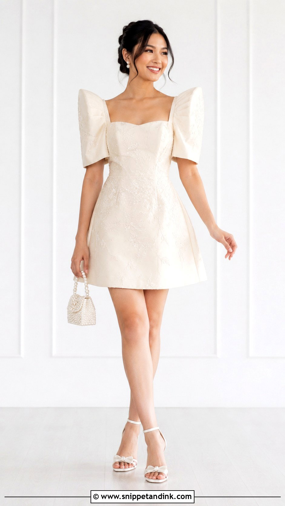 Filipiniana Mini Wedding Dress - Snippet and Ink - 25 Filipiniana Wedding Gown Ideas
