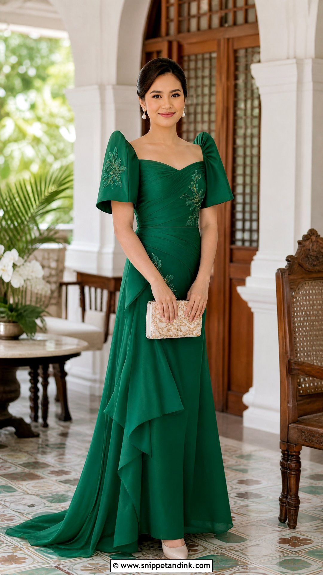 Filipiniana Principal Sponsor Gown - Snippet and Ink - 20 Principal Sponsor Gown Style Ideas