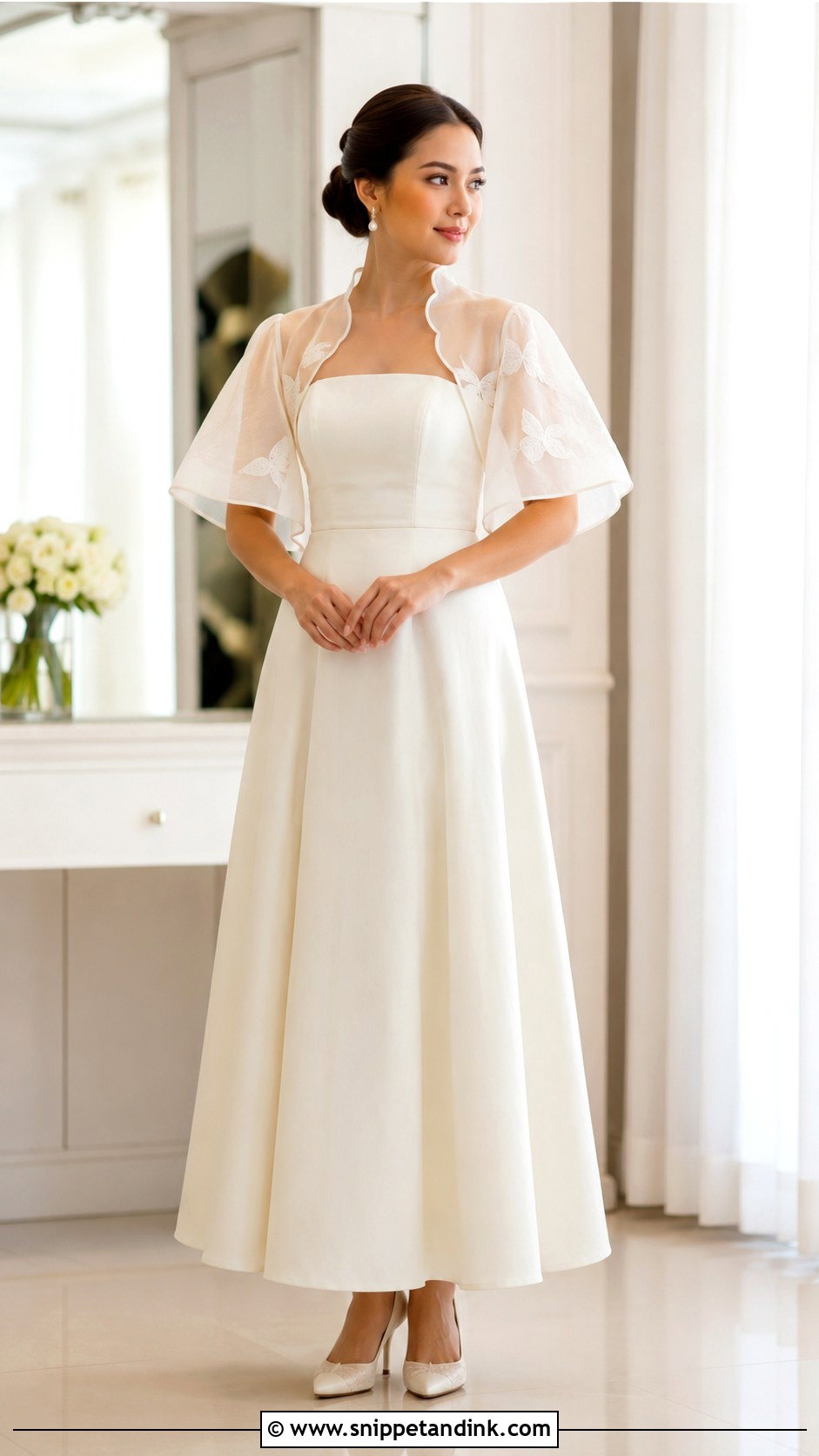 Filipiniana Wedding Gown With Bolero - Snippet and Ink - 25 Filipiniana Wedding Gown Ideas