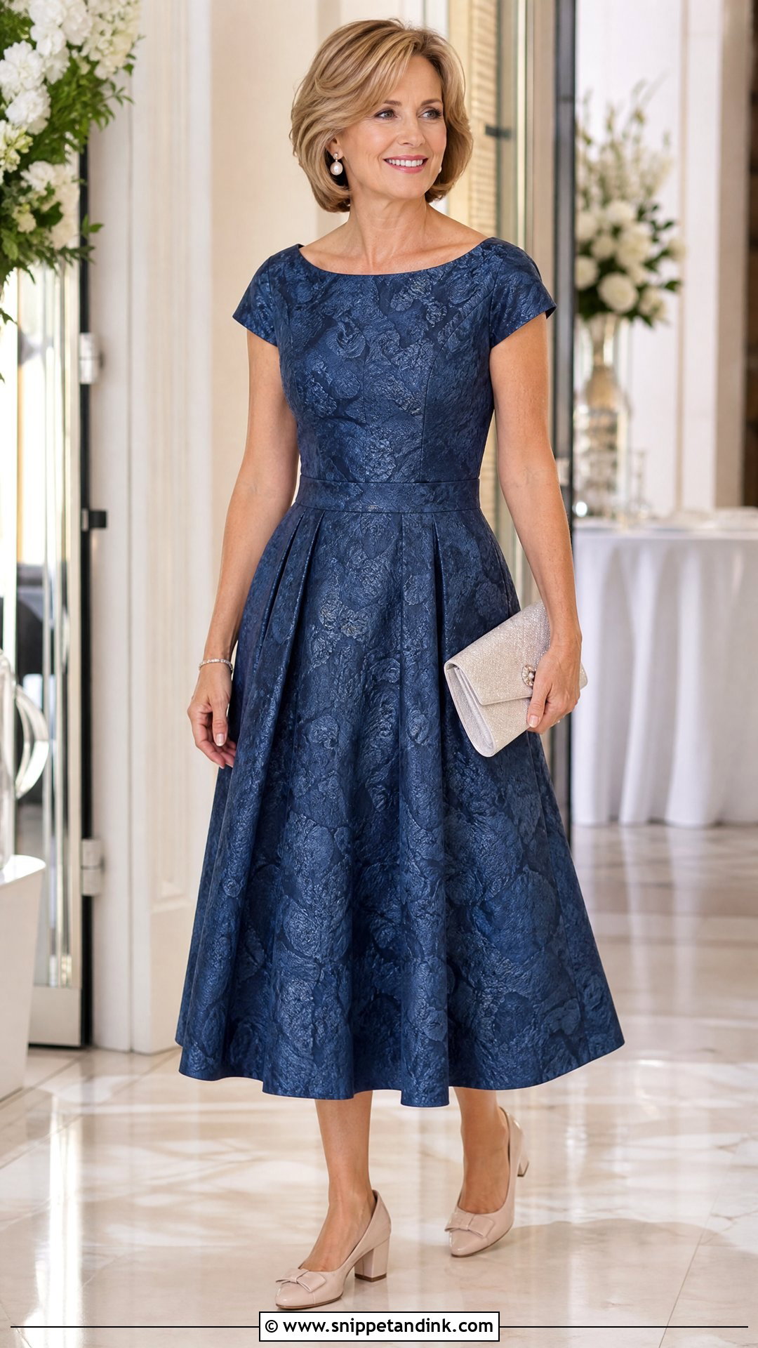 Fit And Flare Dress Casual Wedding Outfit - Snippet and Ink - 20 What to Wear to a Casual Wedding Ideas