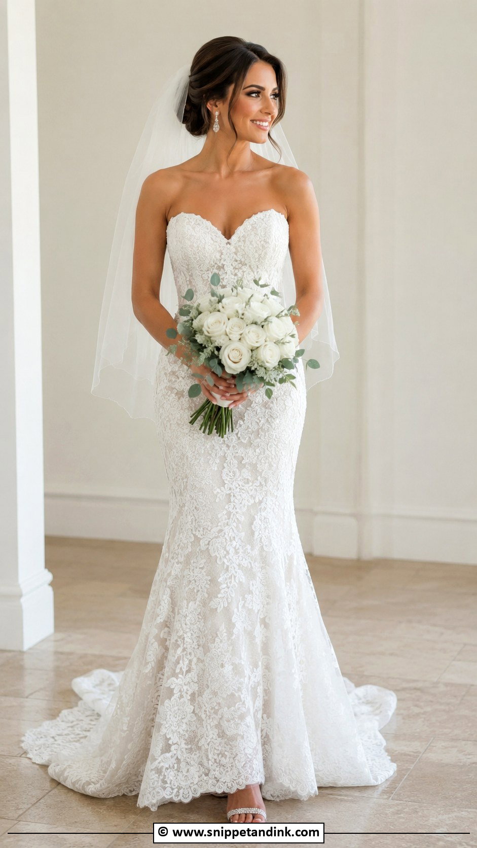 Fit And Flare Wedding Dress - Snippet and Ink - 30 Cute Wedding Dress Ideas