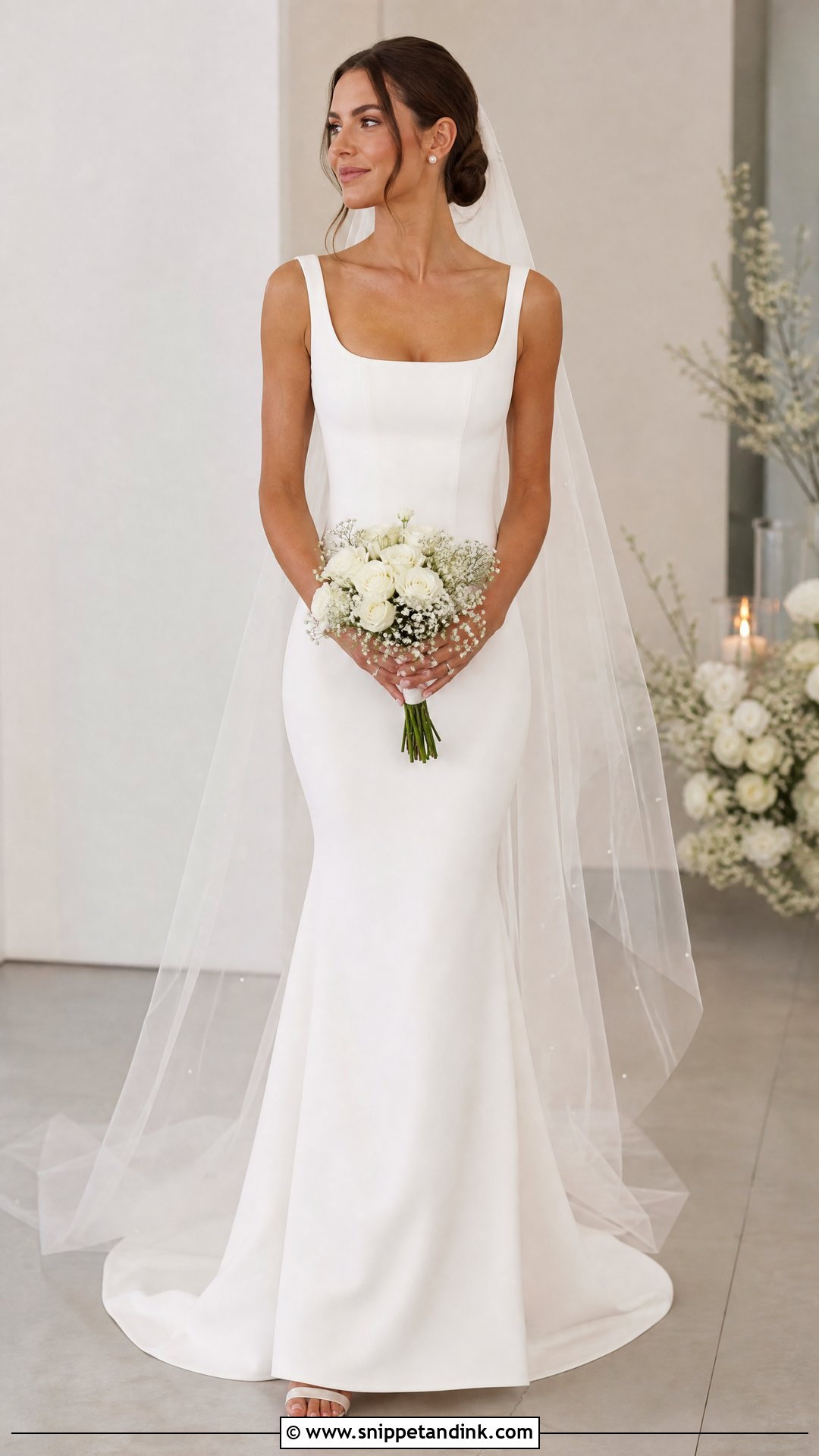 Fit And Flare Wedding Dress - Snippet and Ink - 25 Romantic Classy Elegant Wedding Dress Ideas