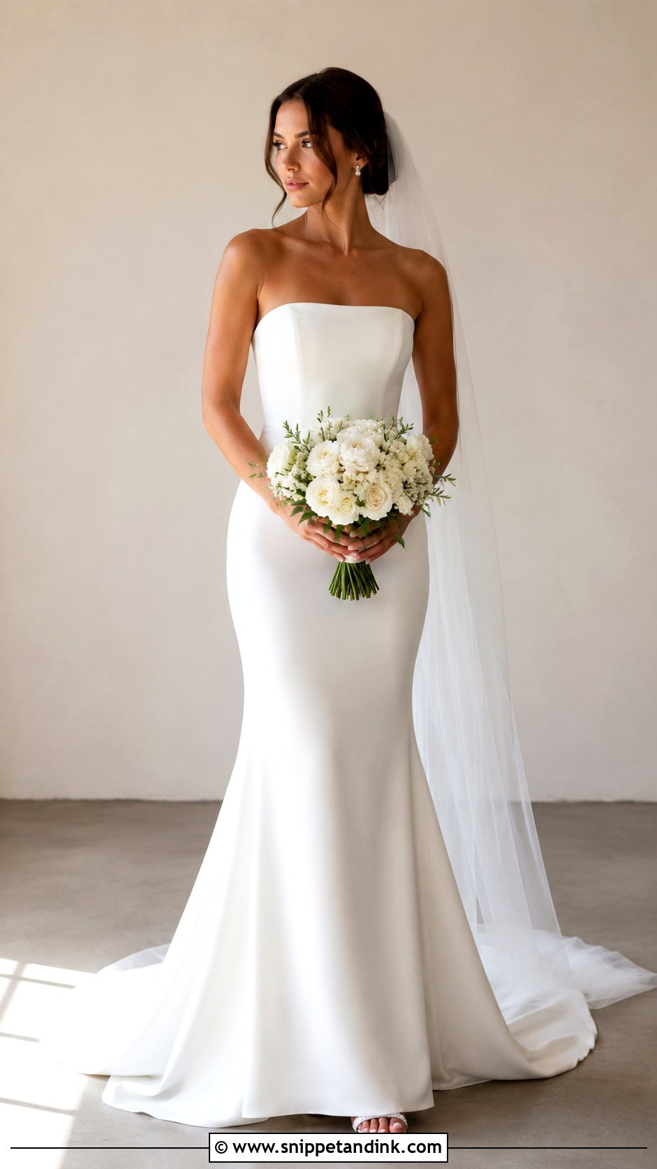 Fit And Flare Wedding Dress - Snippet and Ink - 25 Simple Classic Wedding Dress Ideas