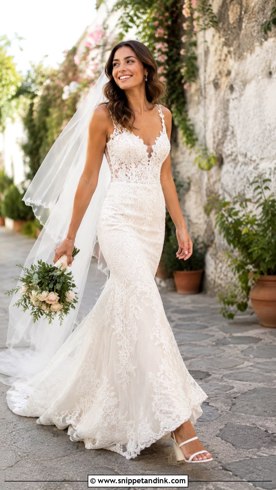 Fit And Flare Wedding Dress - Snippet and Ink - 25 Wedding Dresses Styles