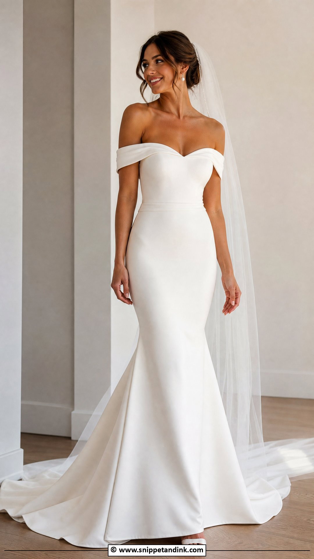 Fit And Flare Wedding Dress - Snippet and Ink - 35 Classic Wedding Dress Ideas