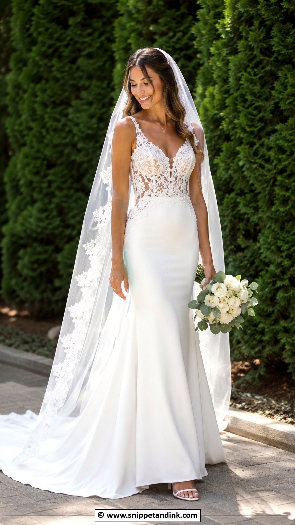 Fit And Flare Wedding Dress - Snippet and Ink - 35 Wedding Dress Styles