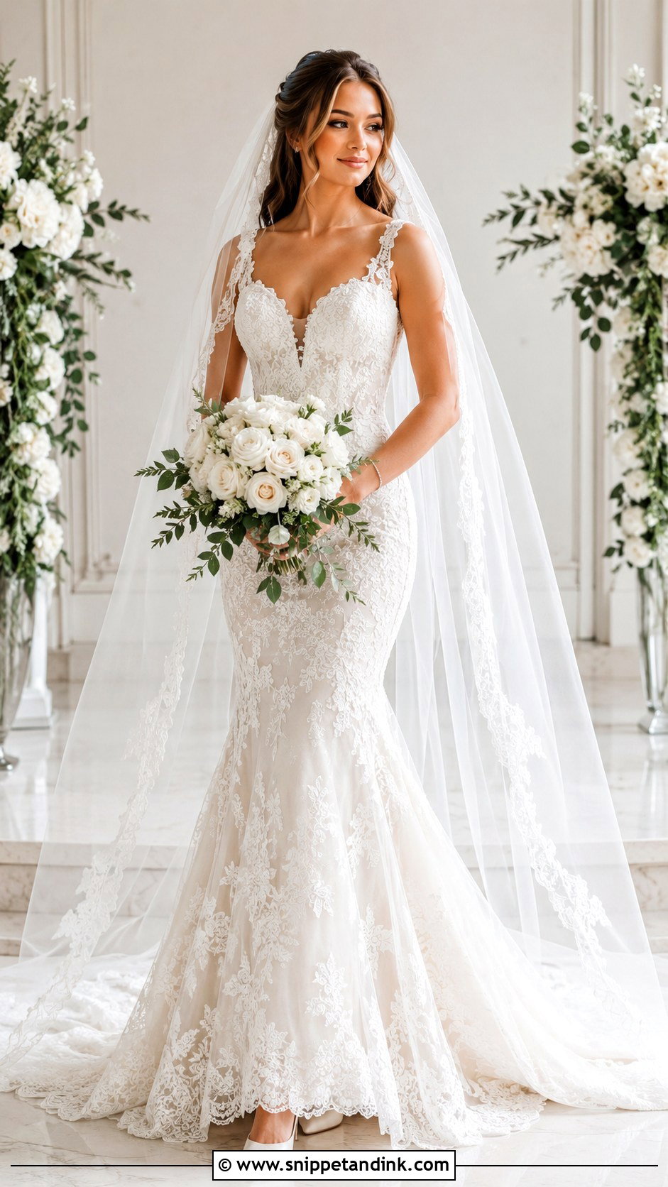 Fit And Flare Wedding Dress - Snippet and Ink - 30 Wedding Dress Design Ideas