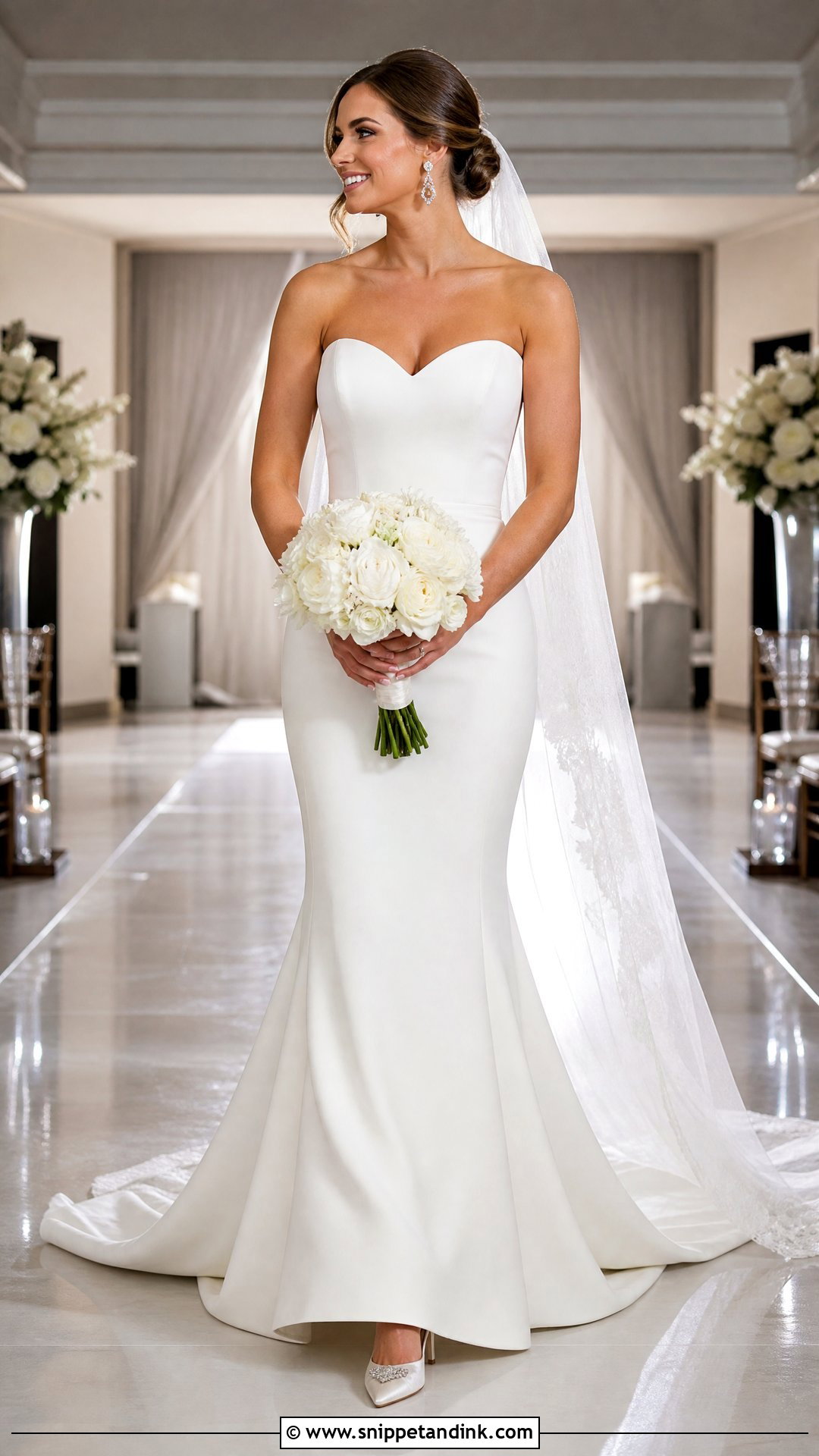 Fit and Flare Formal Bridal Dress - Snippet and Ink - 20 Formal Bridal Dress Ideas