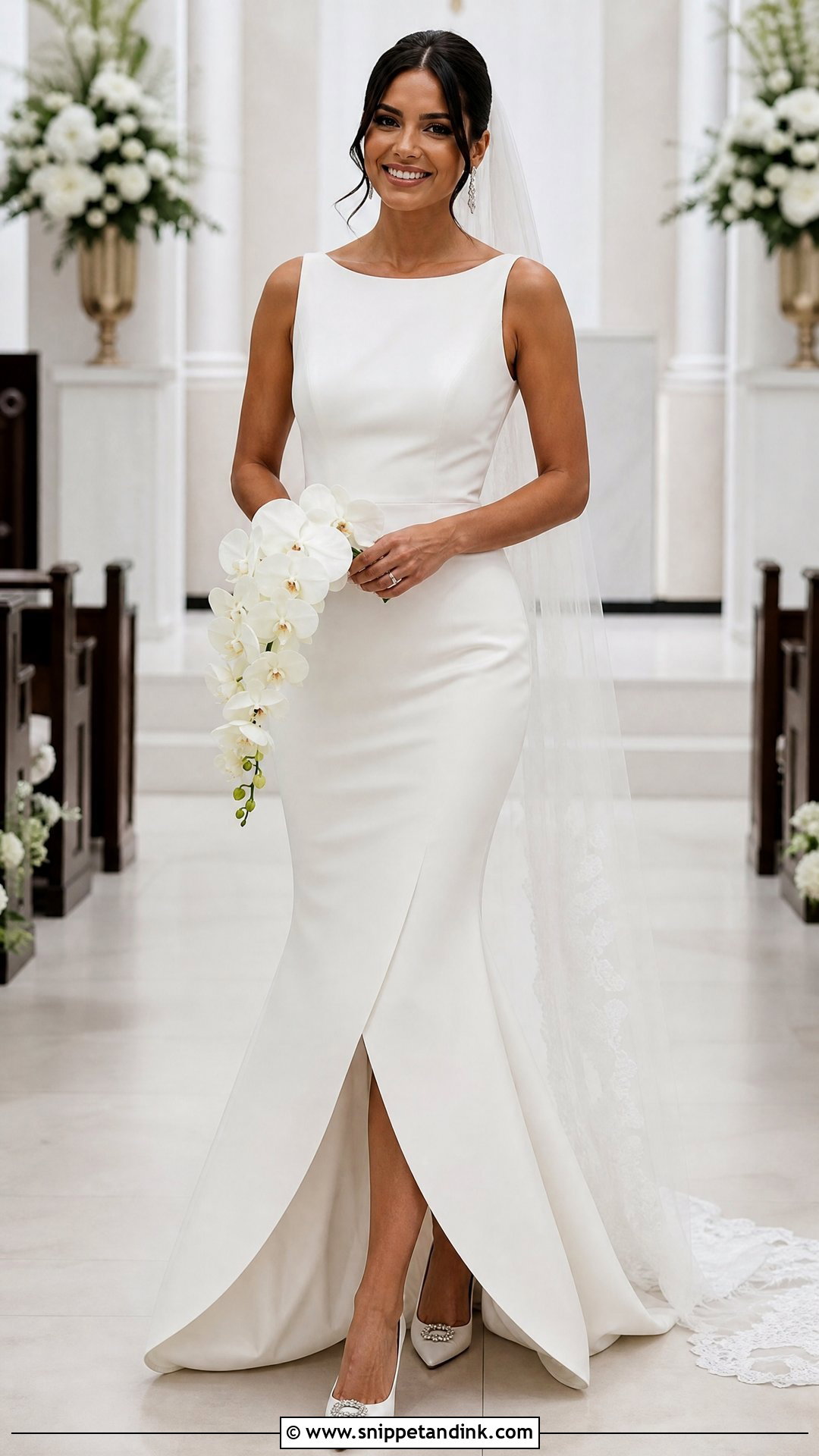 Fit and Flare Tulip Wedding Dress - Snippet and Ink - 20 Tulip Wedding Dress Ideas
