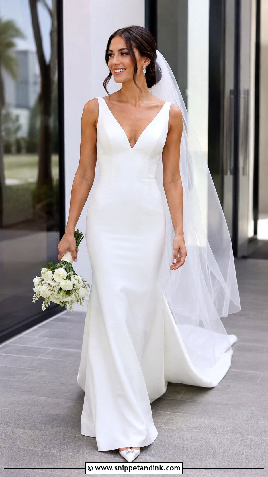 Fit and Flare Wedding Dress - Snippet and Ink - 20 Faith Kelly Wedding Dress Ideas