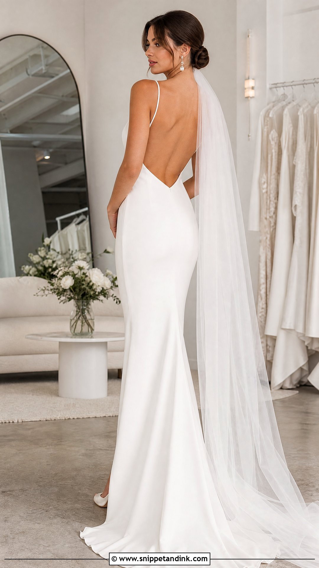 Fitted Backless Wedding Dress - Snippet and Ink - 25 Wedding Dresses Fitted