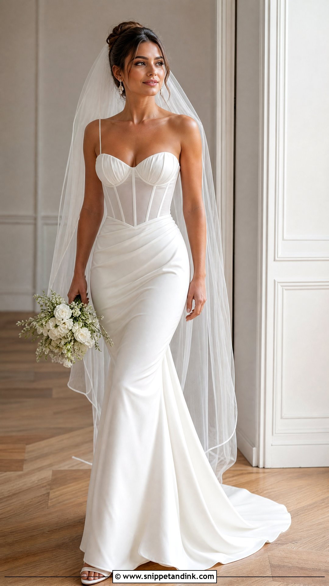 Fitted Corset Wedding Dress - Snippet and Ink - 25 Wedding Dresses Fitted