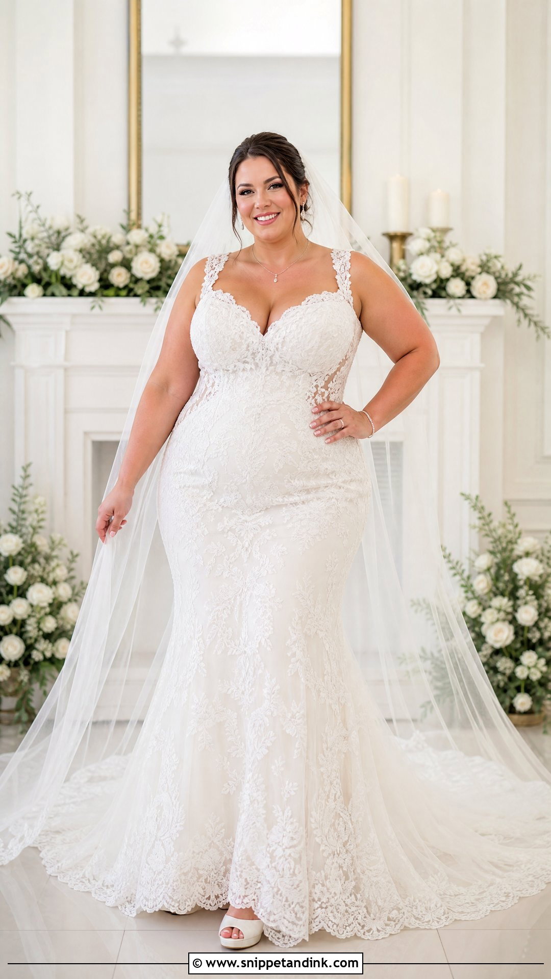 Fitted Plus Size Wedding Dress - Snippet and Ink - 25 Wedding Dresses Fitted
