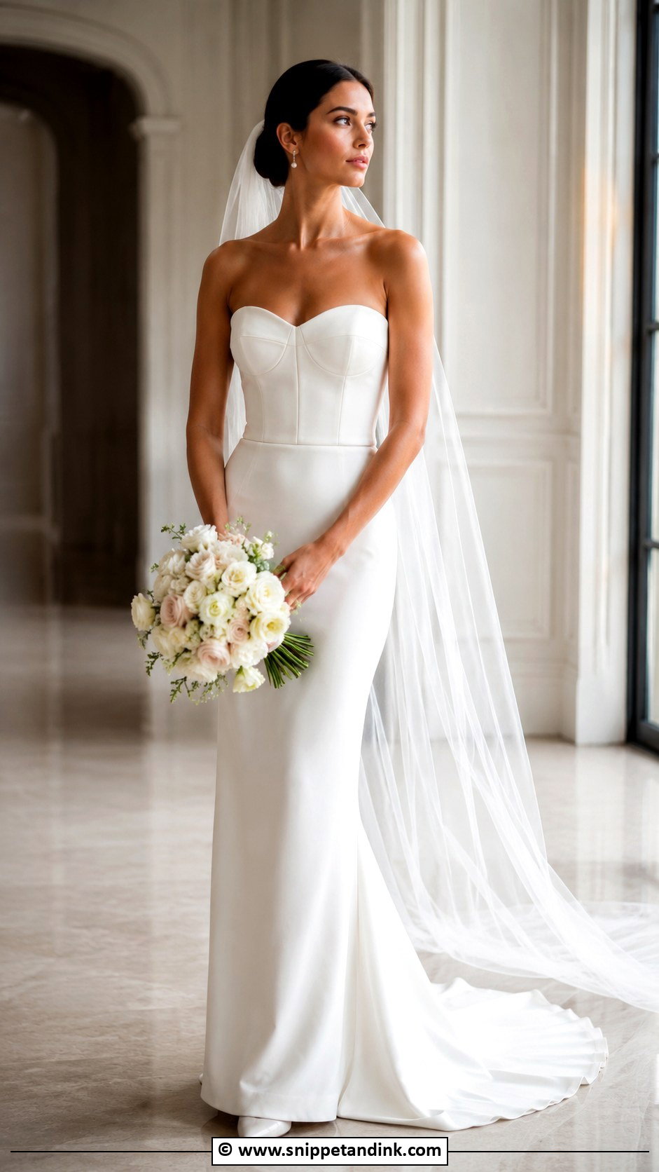 Fitted Strapless Wedding Dress - Snippet and Ink - 30 Fitted Wedding Dress Ideas